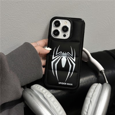 Trendy Padded Airbag Drop-proof Spider Phone Case