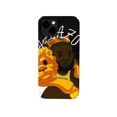 Comic Basketball Star Philly iPhone Case