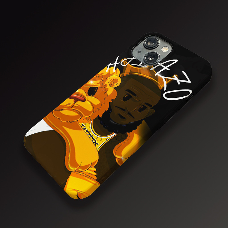 Comic Basketball Star Philly iPhone Case