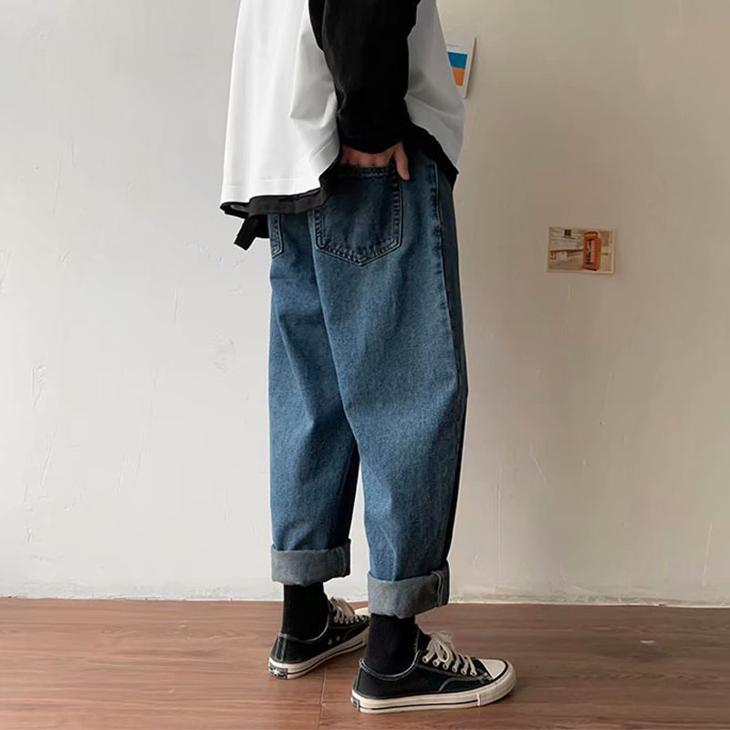 Hip Hop Daisy Patterned Jeans