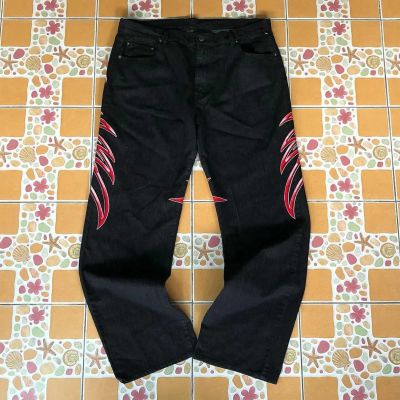 Y2K Bigboy Men Embroidered Jeans