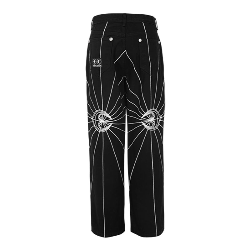 American Style Heavy Duty Embroidered Jeans