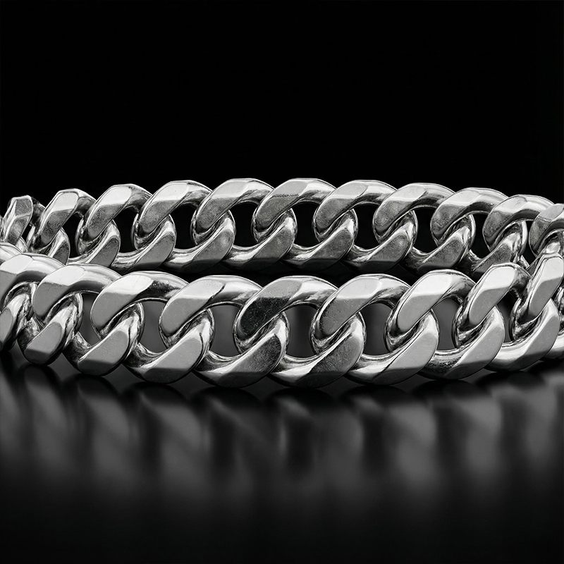 5mm/6mm/7mm/8mm/9mm Diamond-Cut Cuban Bracelet