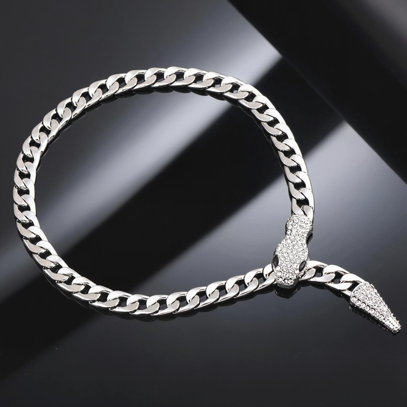 11mm Magnetic Snake Cuban Chain