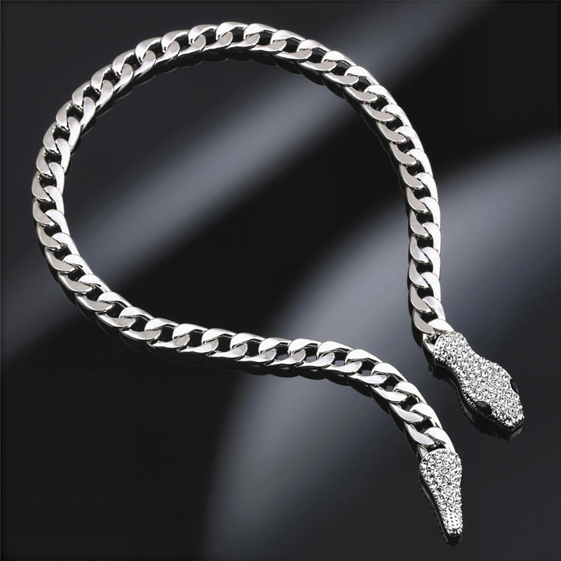 11mm Magnetic Snake Cuban Chain