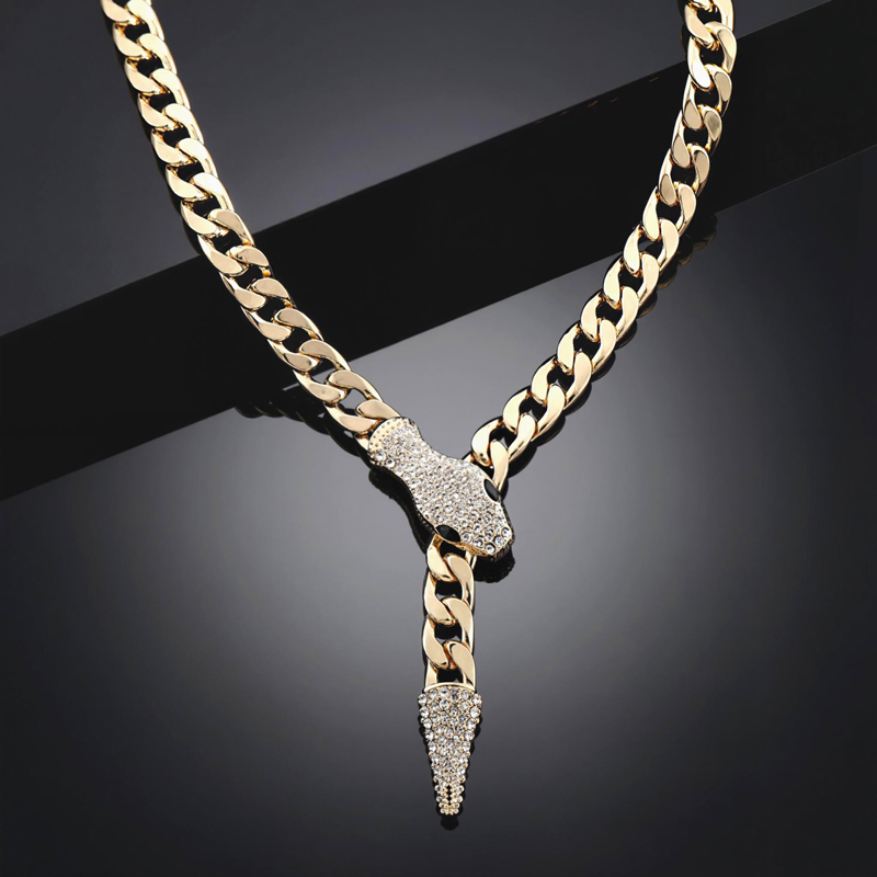 11mm Magnetic Snake Cuban Chain