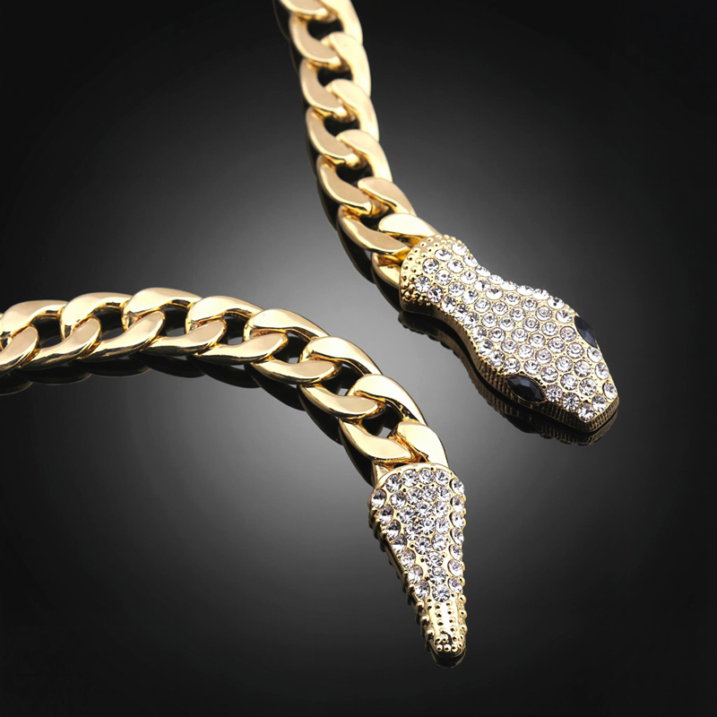 11mm Magnetic Snake Cuban Chain