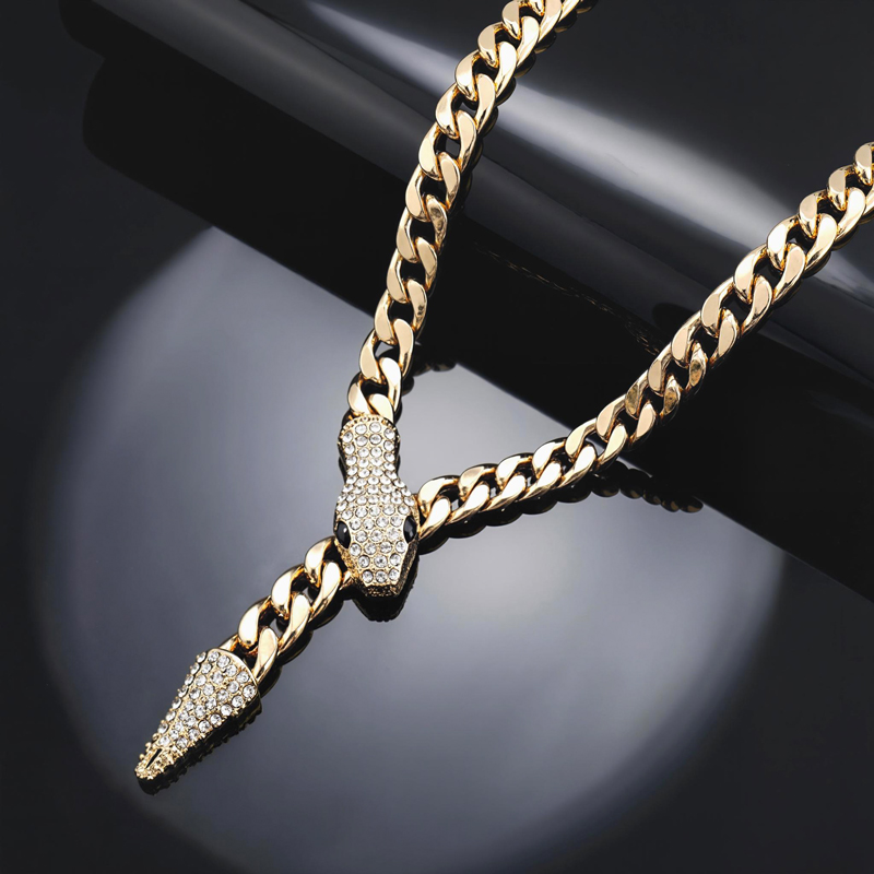 11mm Magnetic Snake Cuban Chain