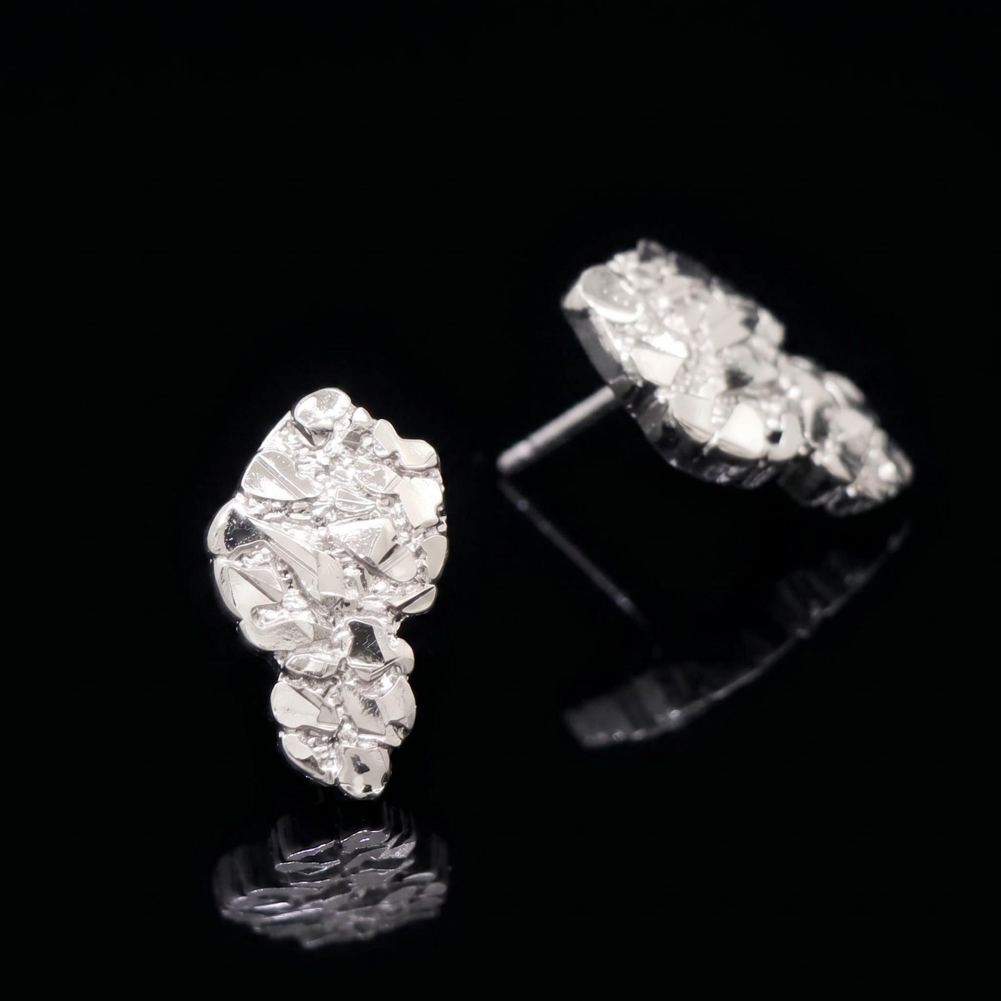 Couple Nugget Earrings in Gold