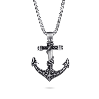 Stainless Steel Anchor Pendant