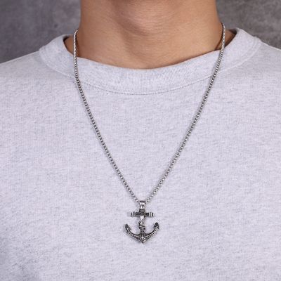 Stainless Steel Anchor Pendant