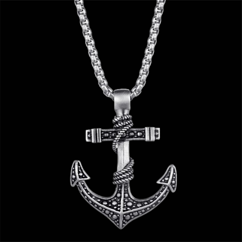 Stainless Steel Anchor Pendant