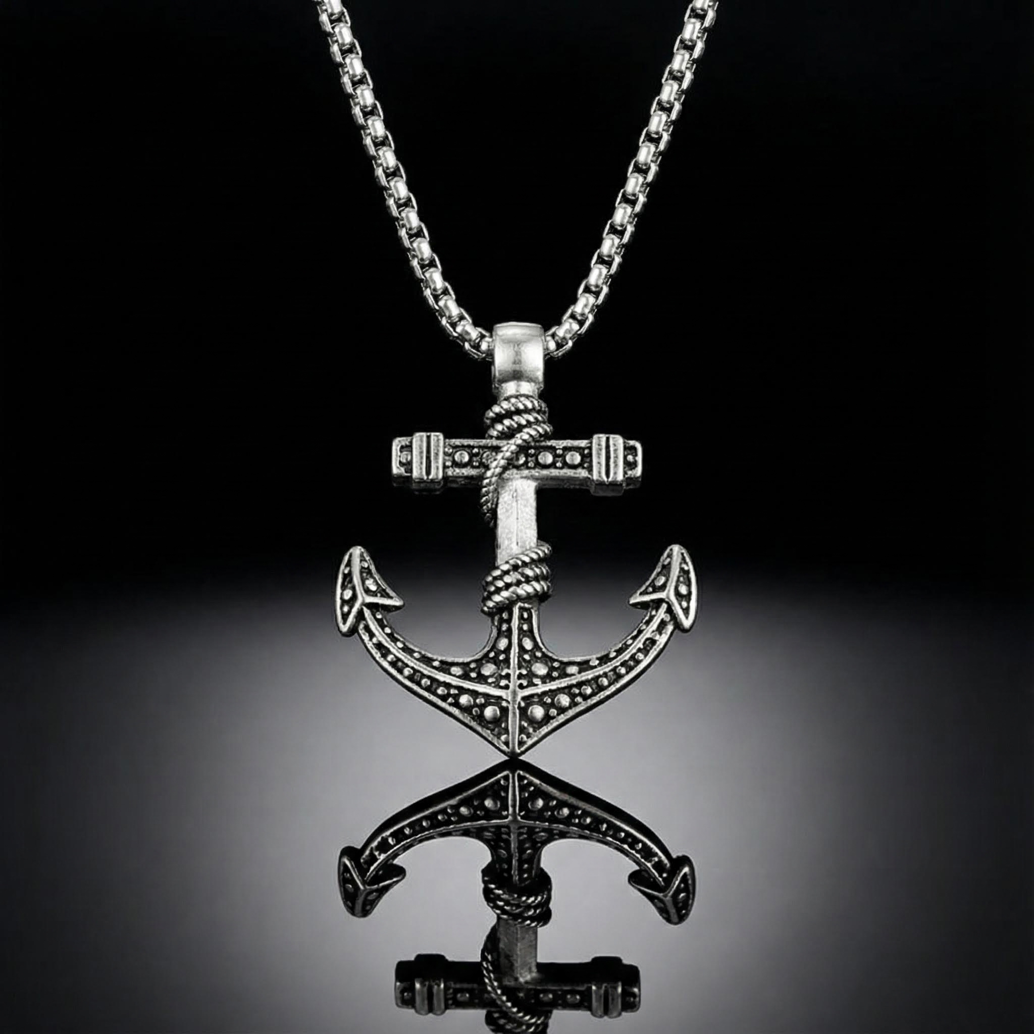 Stainless Steel Anchor Pendant