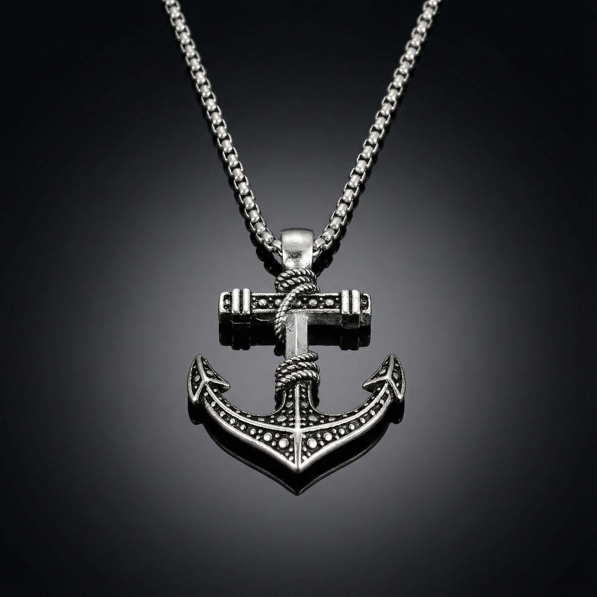 Stainless Steel Anchor Pendant