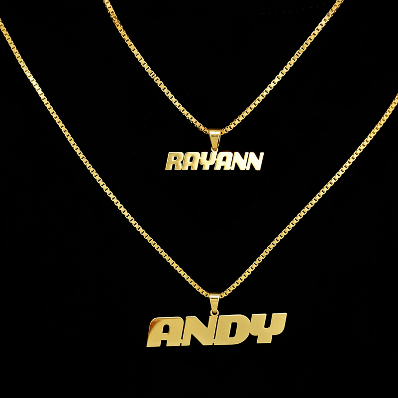 Custom Name Couple Pendant Custom Name Couple Pendant