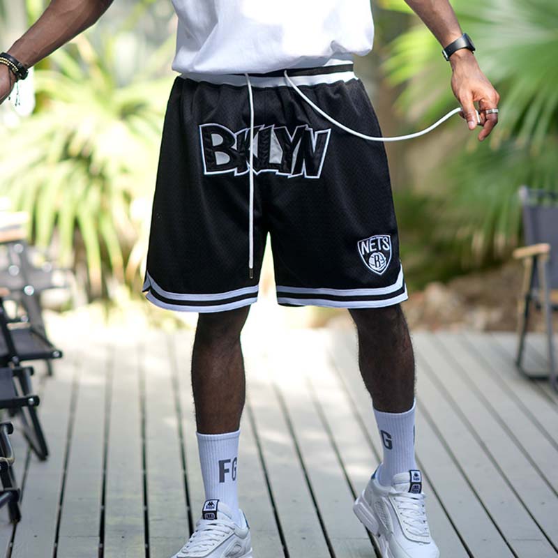 Breathable Letters Printed Shorts