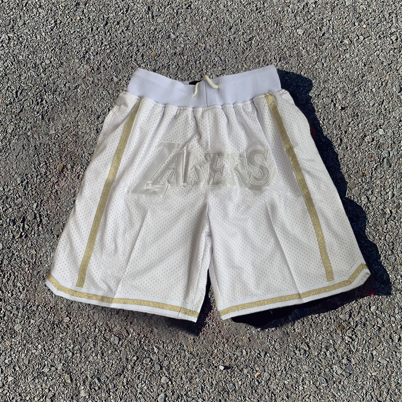 Magic Pocket Embroidered Basketball Shorts