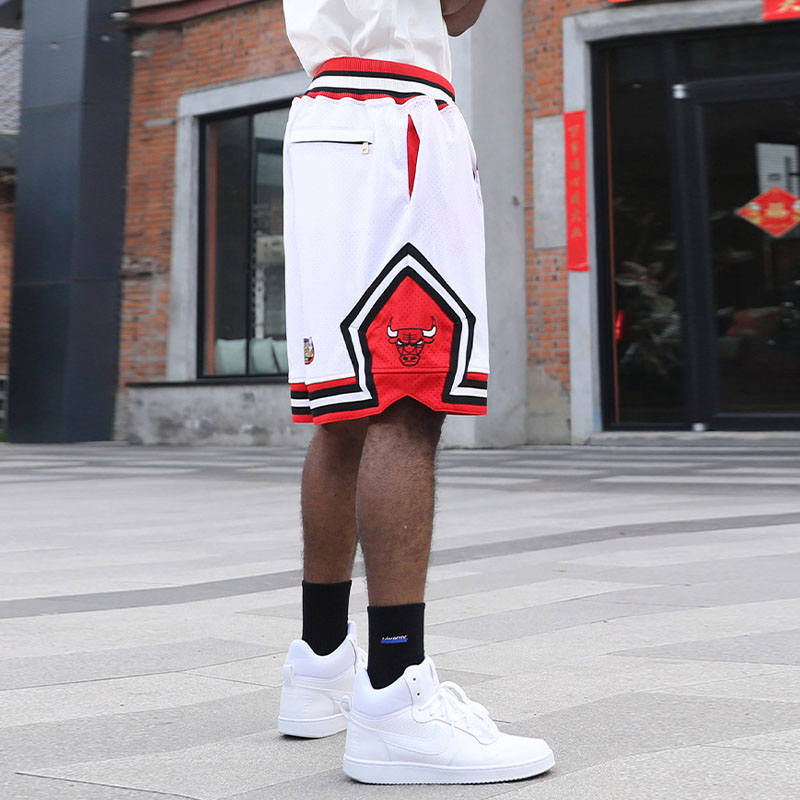 Magic Pocket Embroidered Basketball Shorts