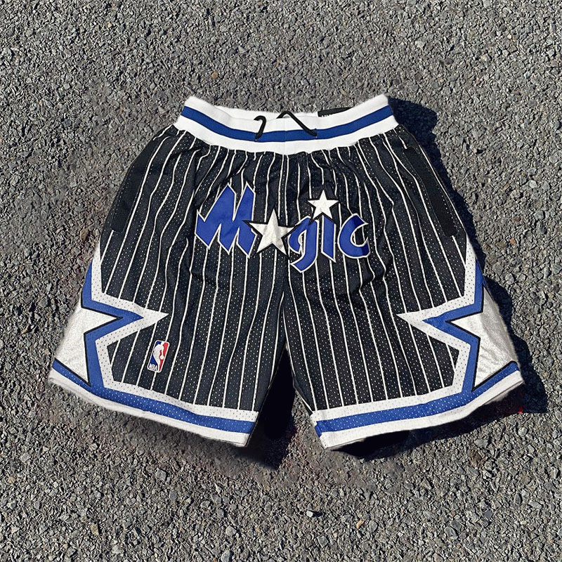 Monogrammed Embroidered Mesh Breathable Basketball Shorts