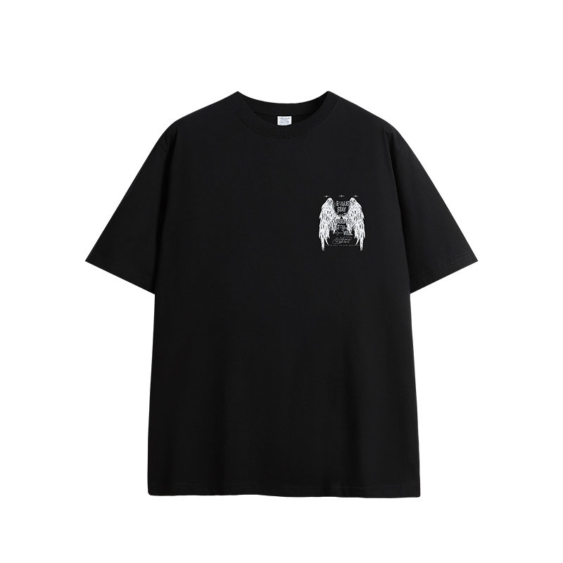 Wings Luminous Printed Cotton T-shirt