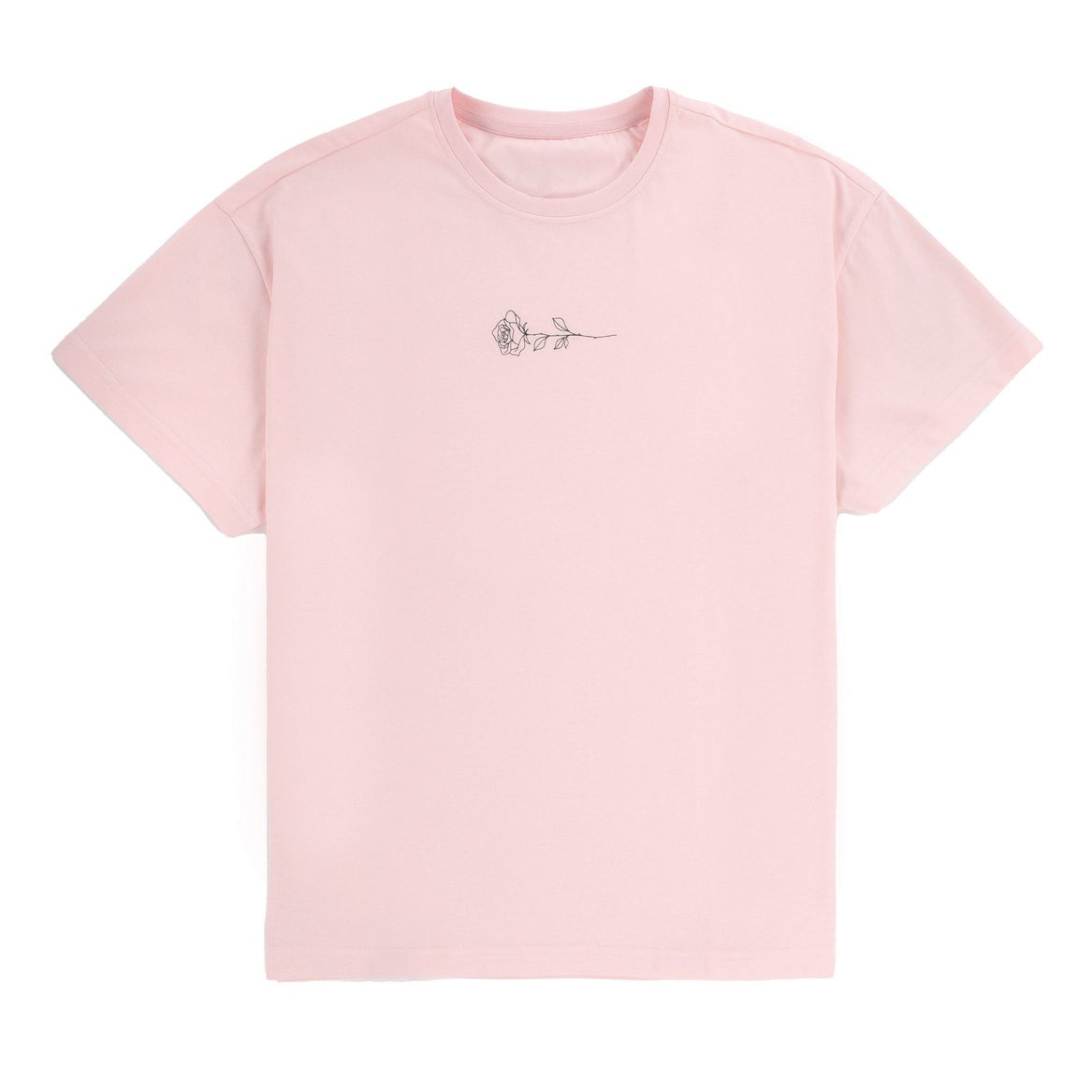 Rose Graphic Sport Fitness T-Shirt