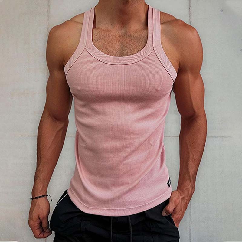 Breathable Solid Color Sleeveless Vest