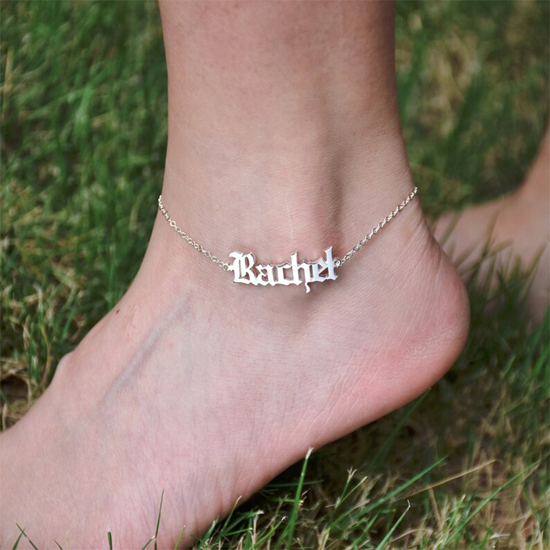Customized Name Anklet