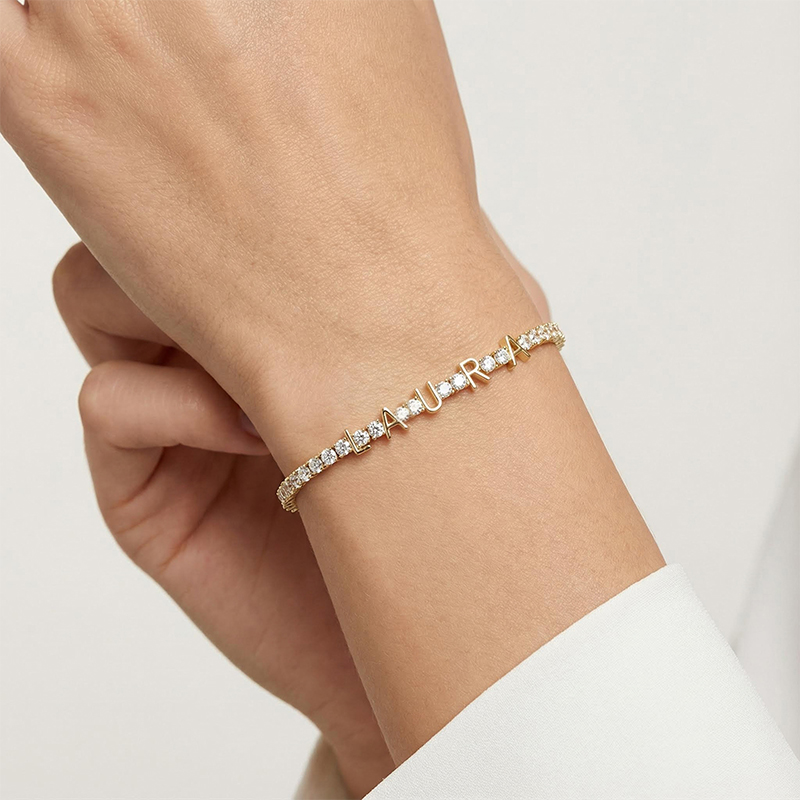 Custom Tennis Bracelet