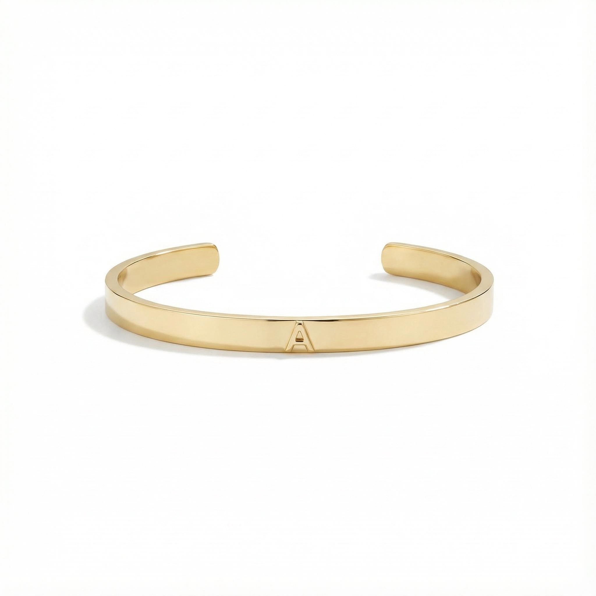 Initial Cuff Bangle Initial Cuff Bangle