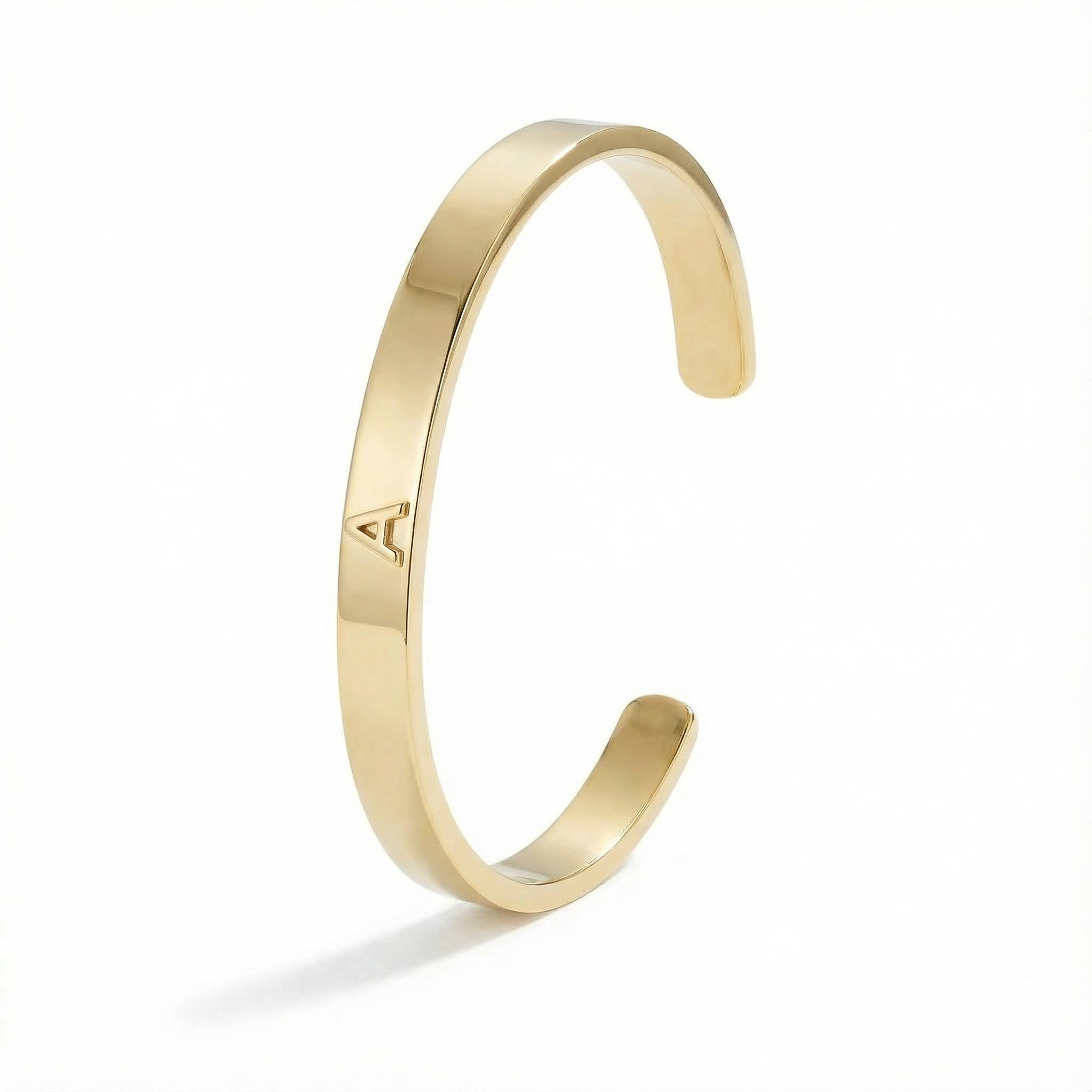 Initial Cuff Bangle Initial Cuff Bangle