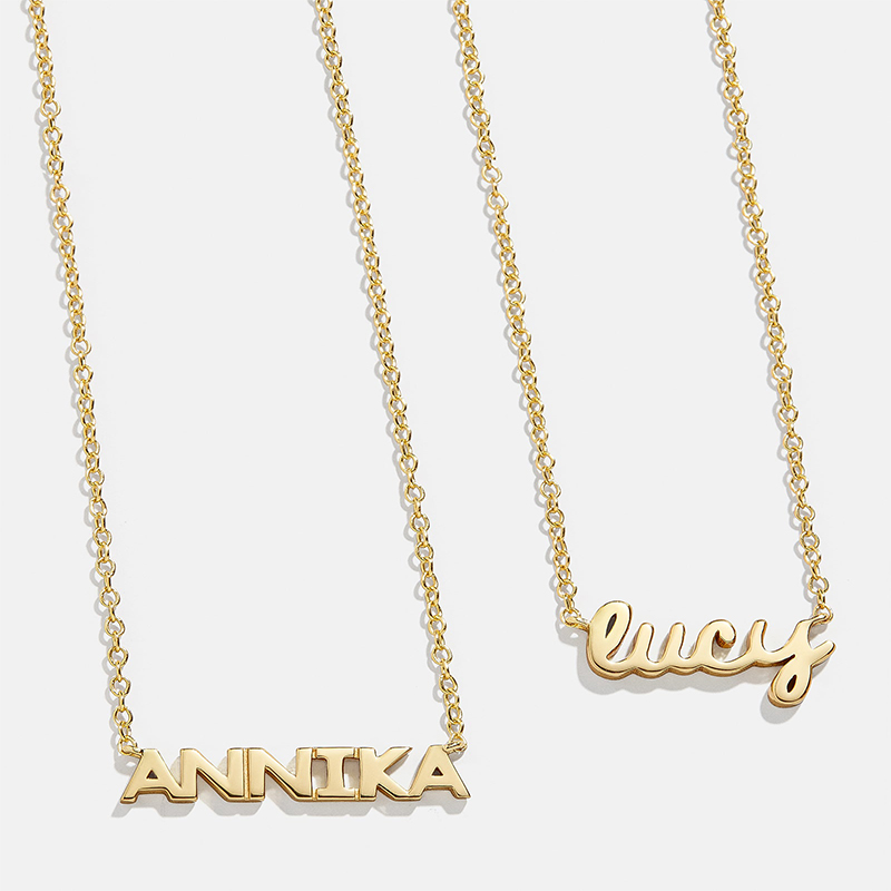 Customized Nameplate Necklace