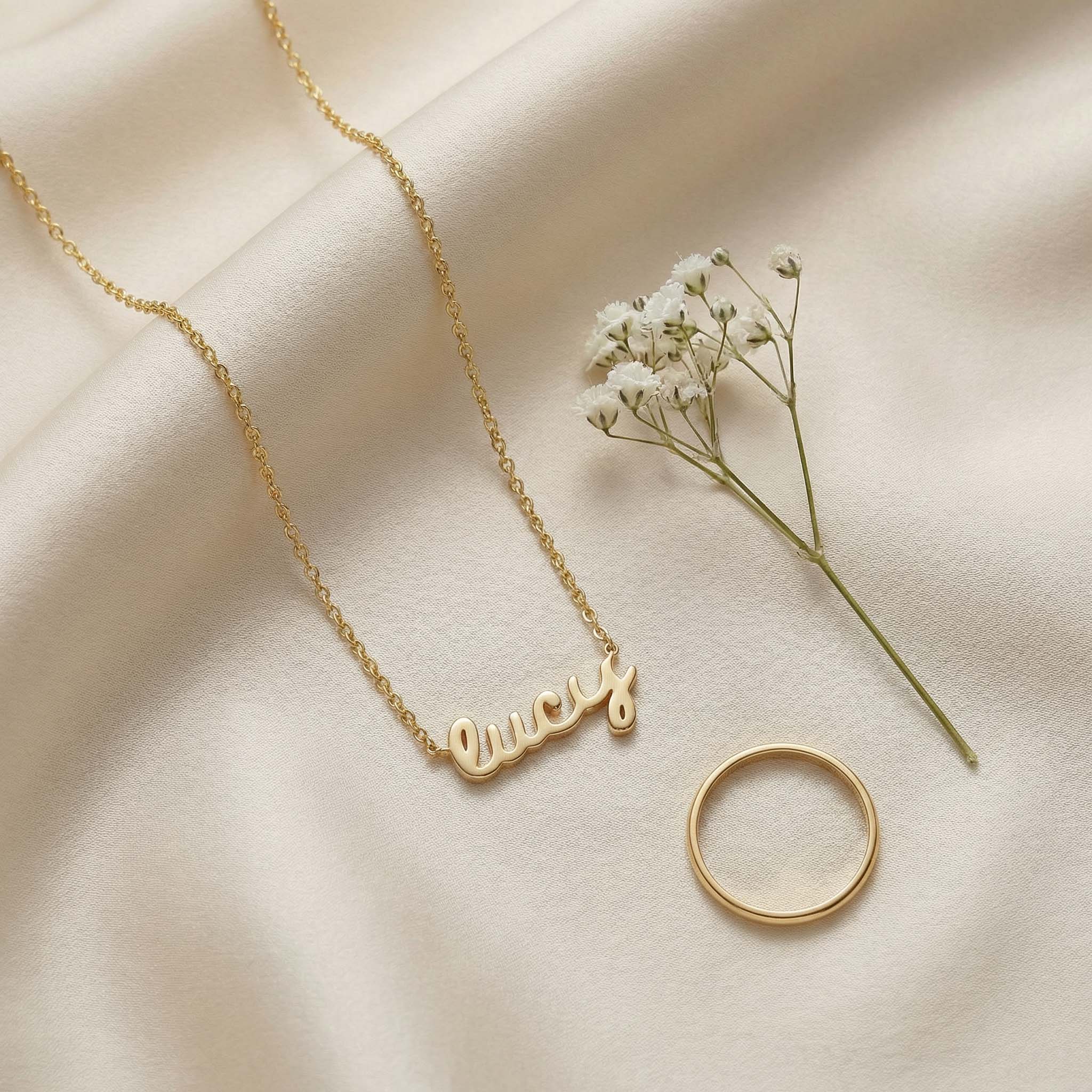 Customized Nameplate Necklace