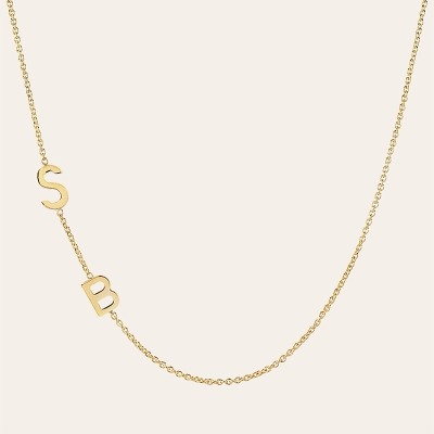 Multiple Initials Necklace