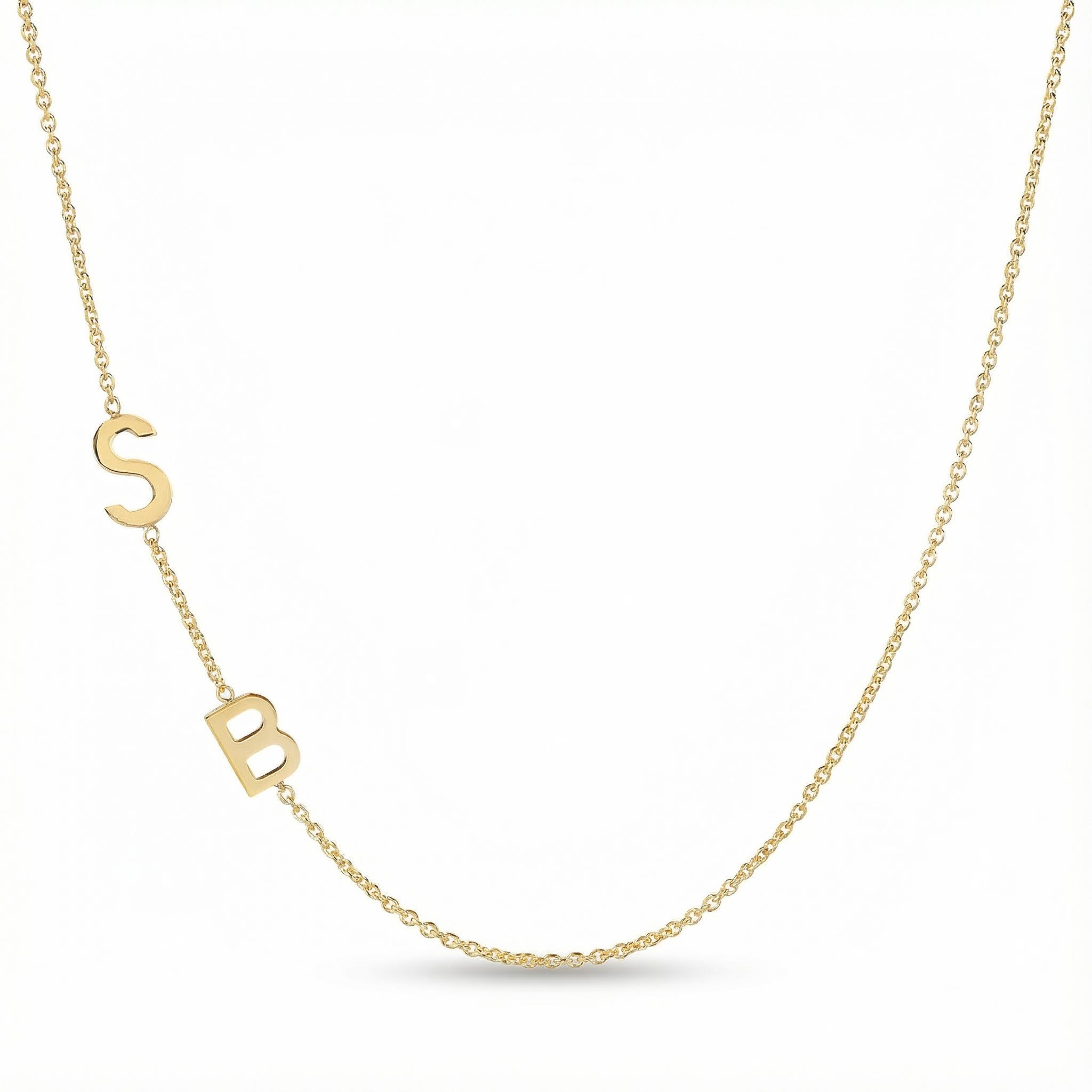 Multiple Initials Necklace Multiple Initials Necklace
