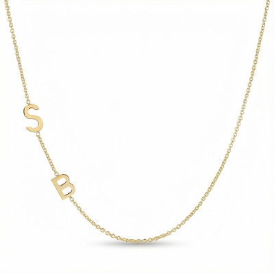 Multiple Initials Necklace