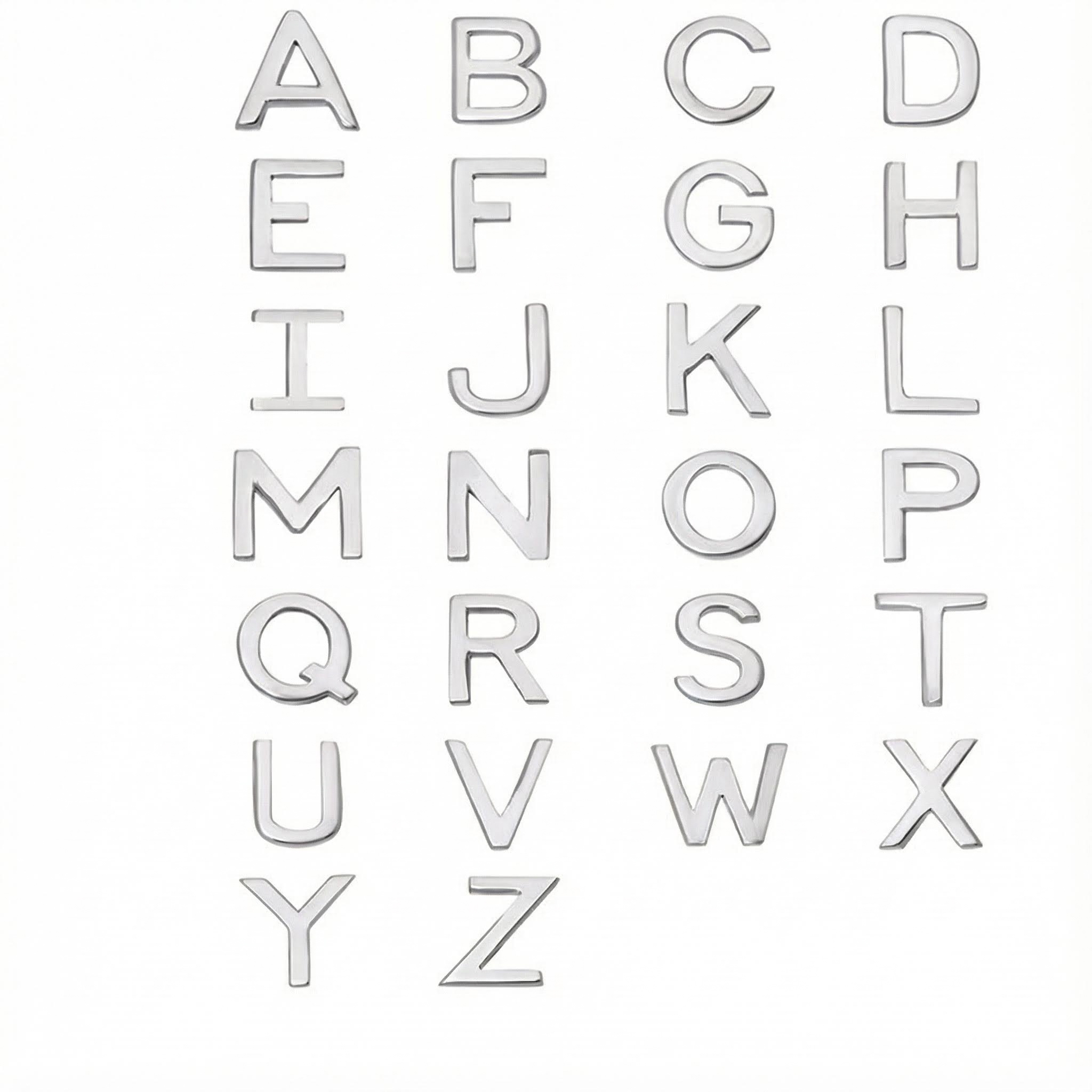 Multiple Initials Necklace Multiple Initials Necklace