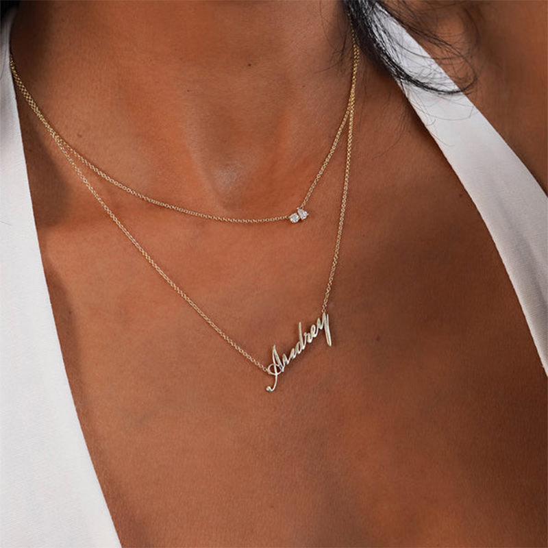 Customized Script Name Necklace