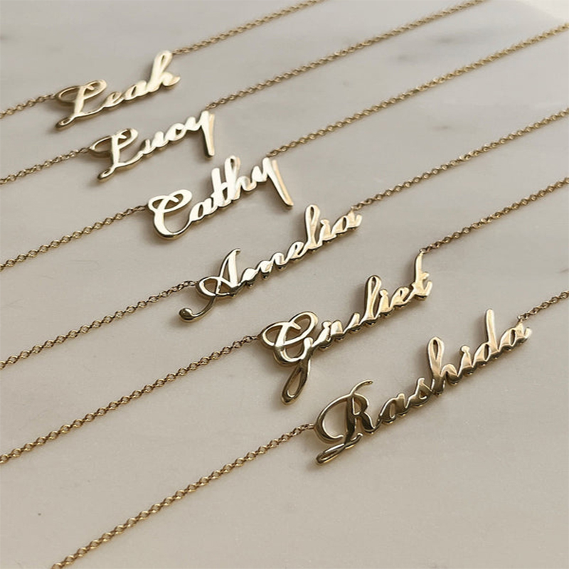 Customized Script Name Necklace