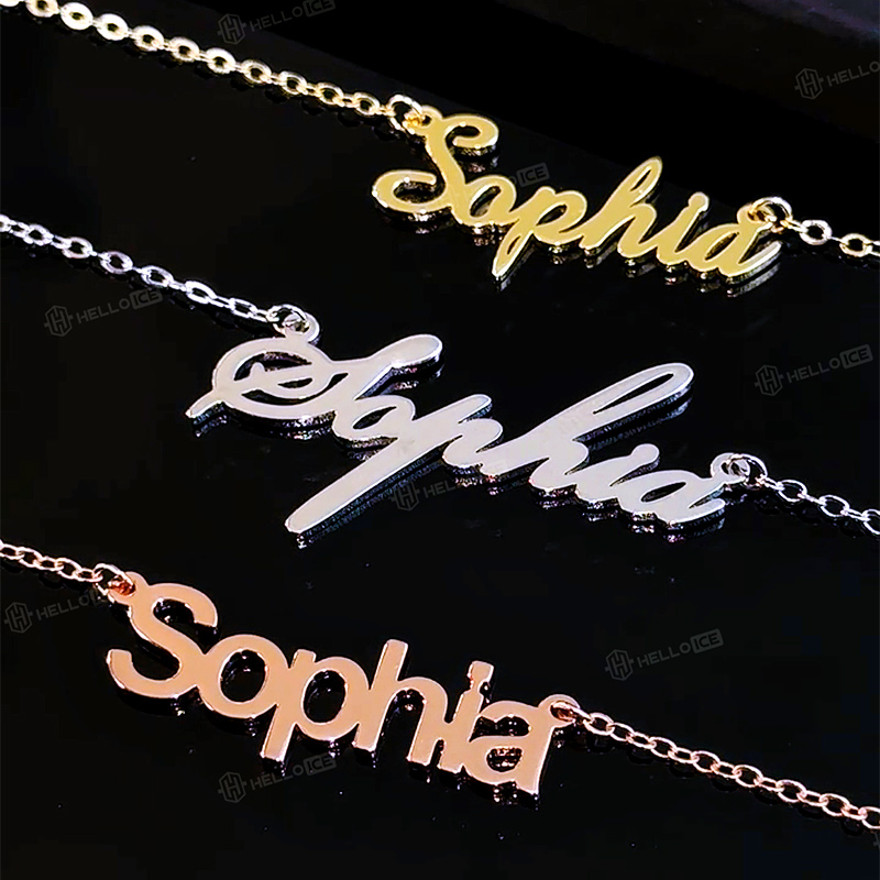 Customized Script Name Necklace