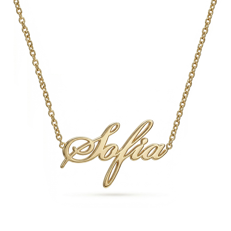 Customized Script Name Necklace
