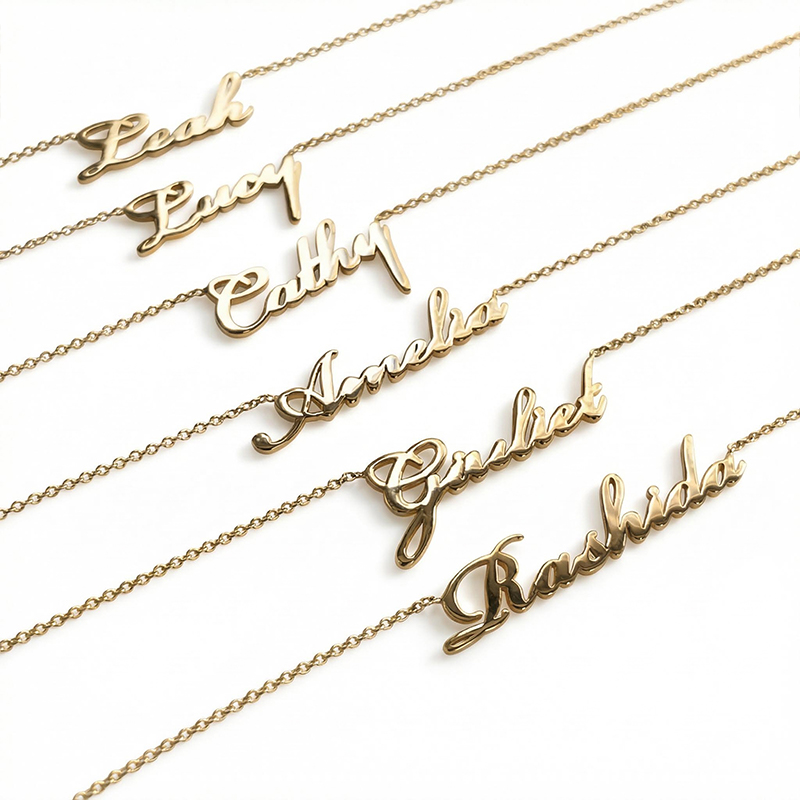 Customized Script Name Necklace