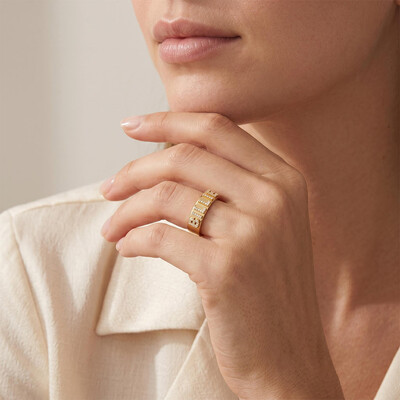 Customized Block Ring