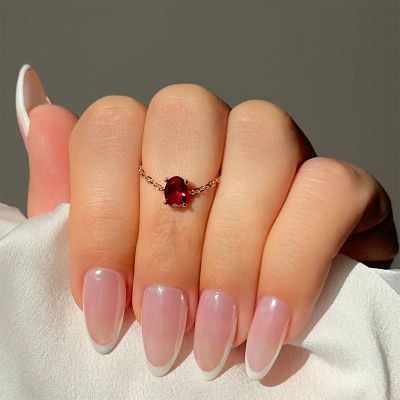 Ruby Chain Ring