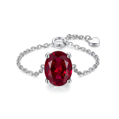 Ruby Chain Ring