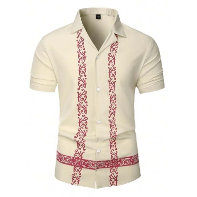 Old Money Simple Printed Shirt