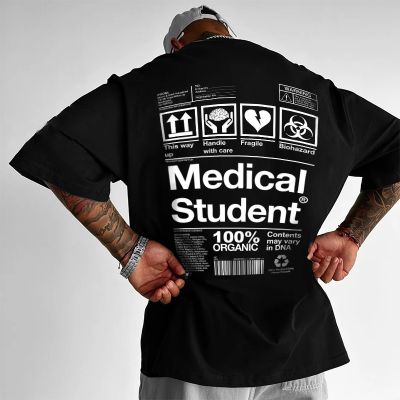 Medical Student Printed Cotton T-Shirt