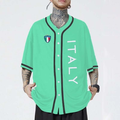 England Print Sports Baseball Jersey