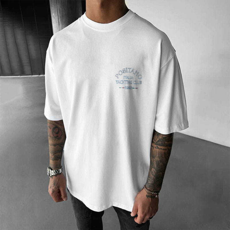 Club Printed Cotton T-Shirt