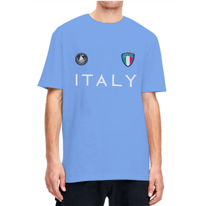 Logo Printed Cotton T-Shirt Italy