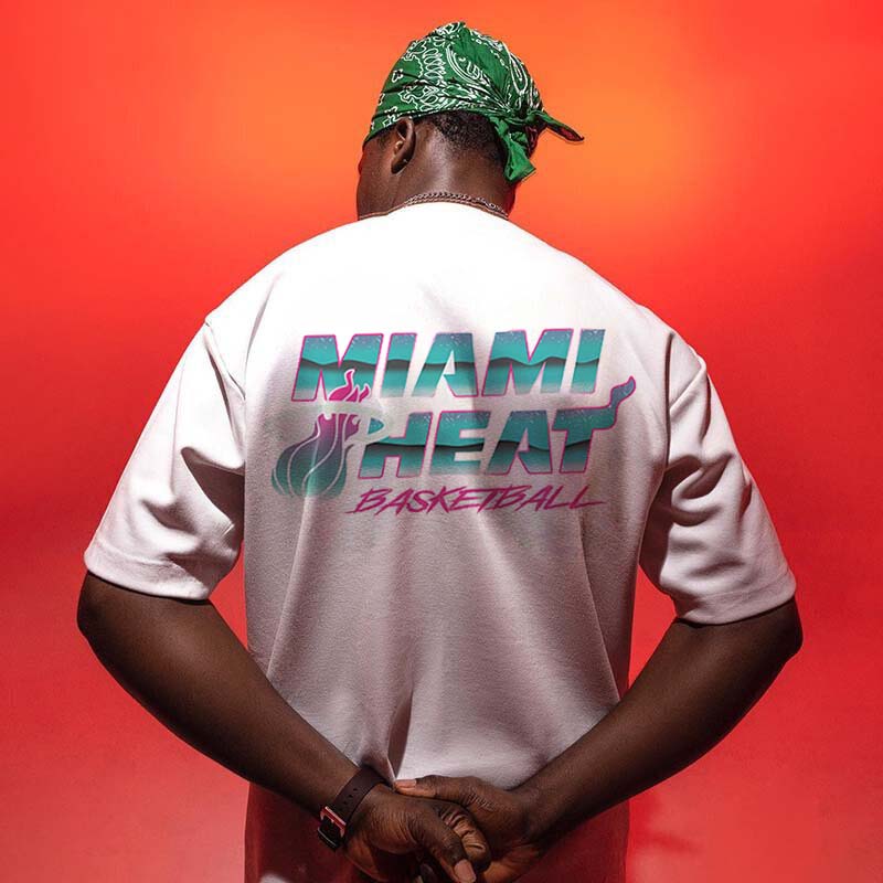 Sports Miami Team Printed T-Shirt